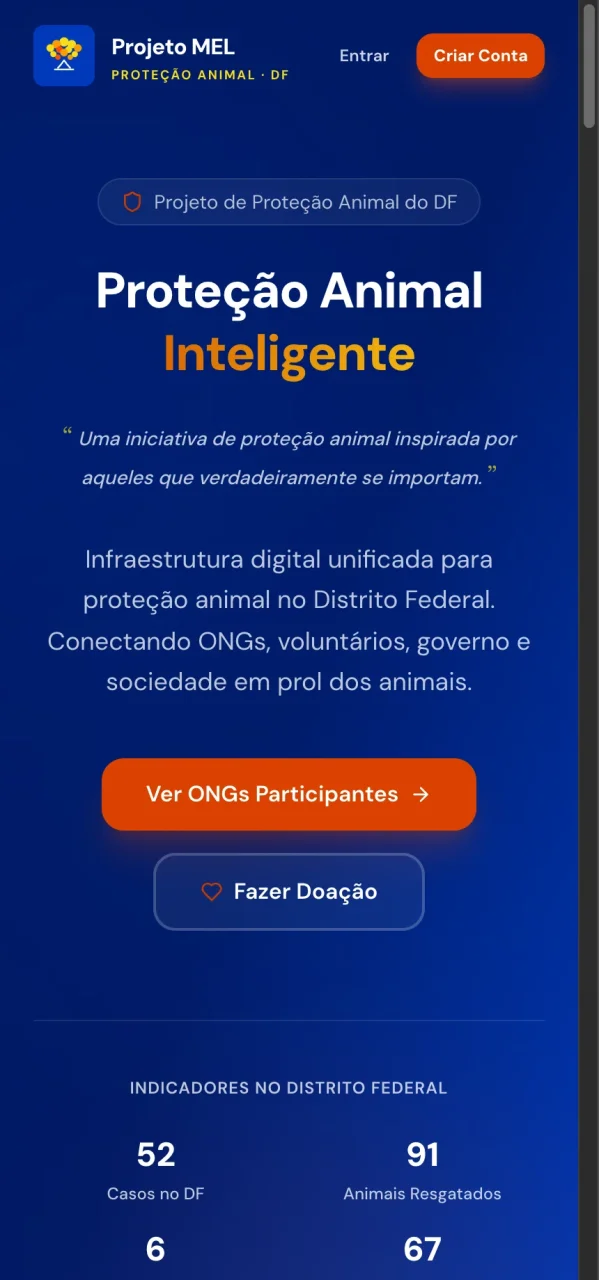 Projeto MEL: app de campo
